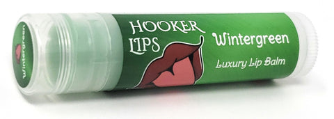 Hooker Lips ~ Wintergreen - Luxury Lip Balm (QTY 1)